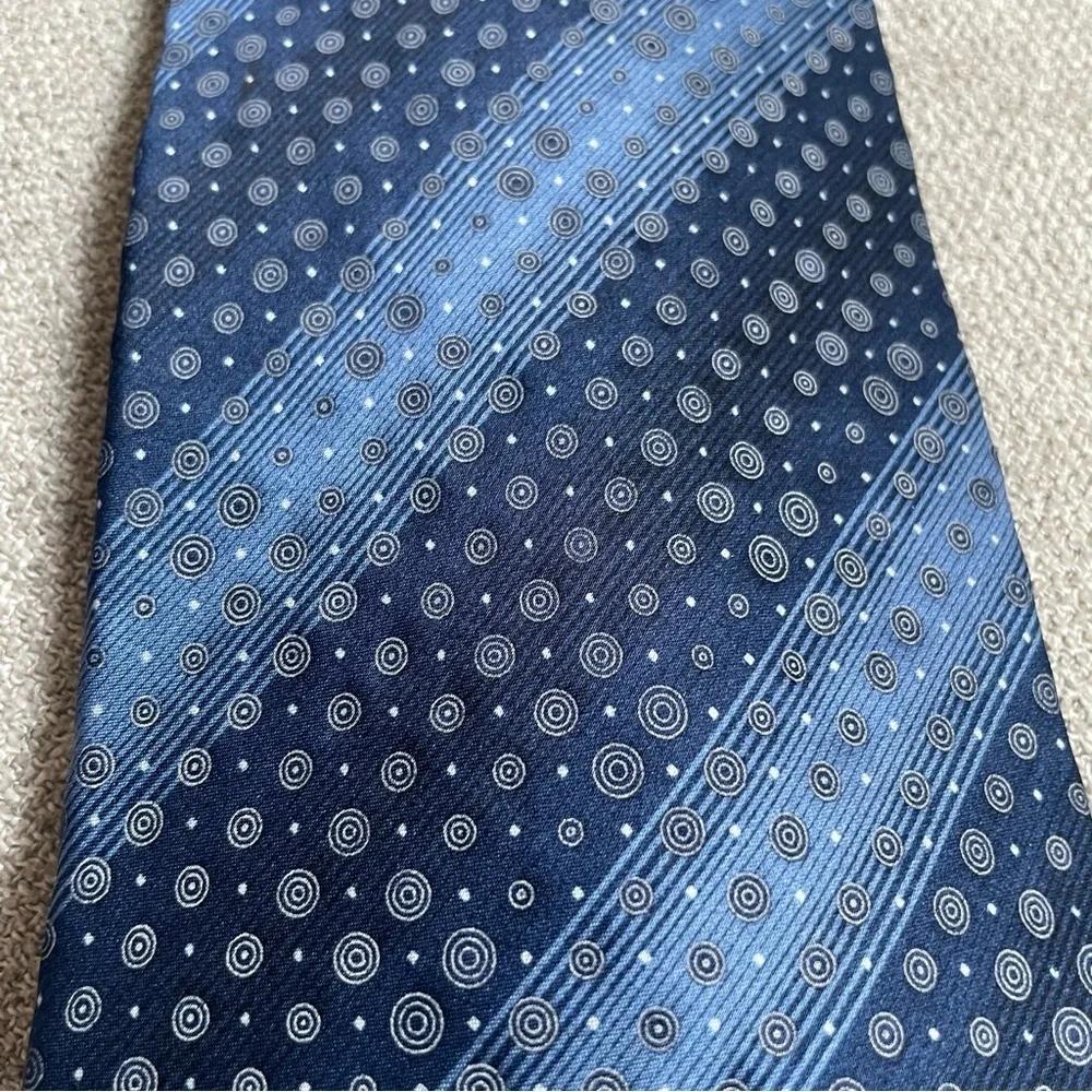David Taylor Vintage Circle Dot Designed Silk Men’s Tie Professional Office Work